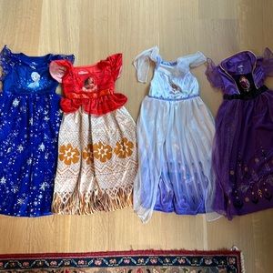 Disney princess lot size 4T
